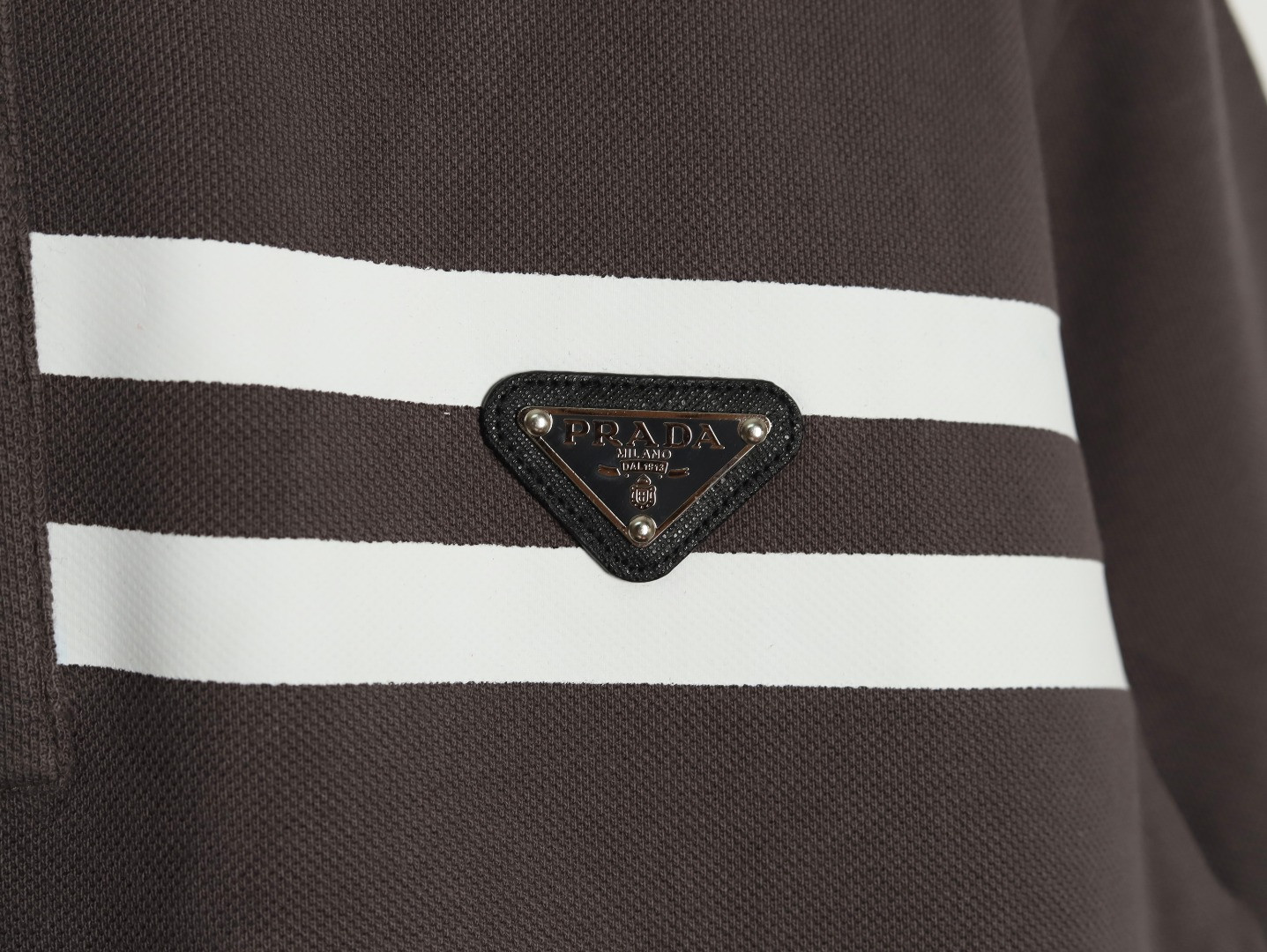 Pra*a short-sleeved polo shirt