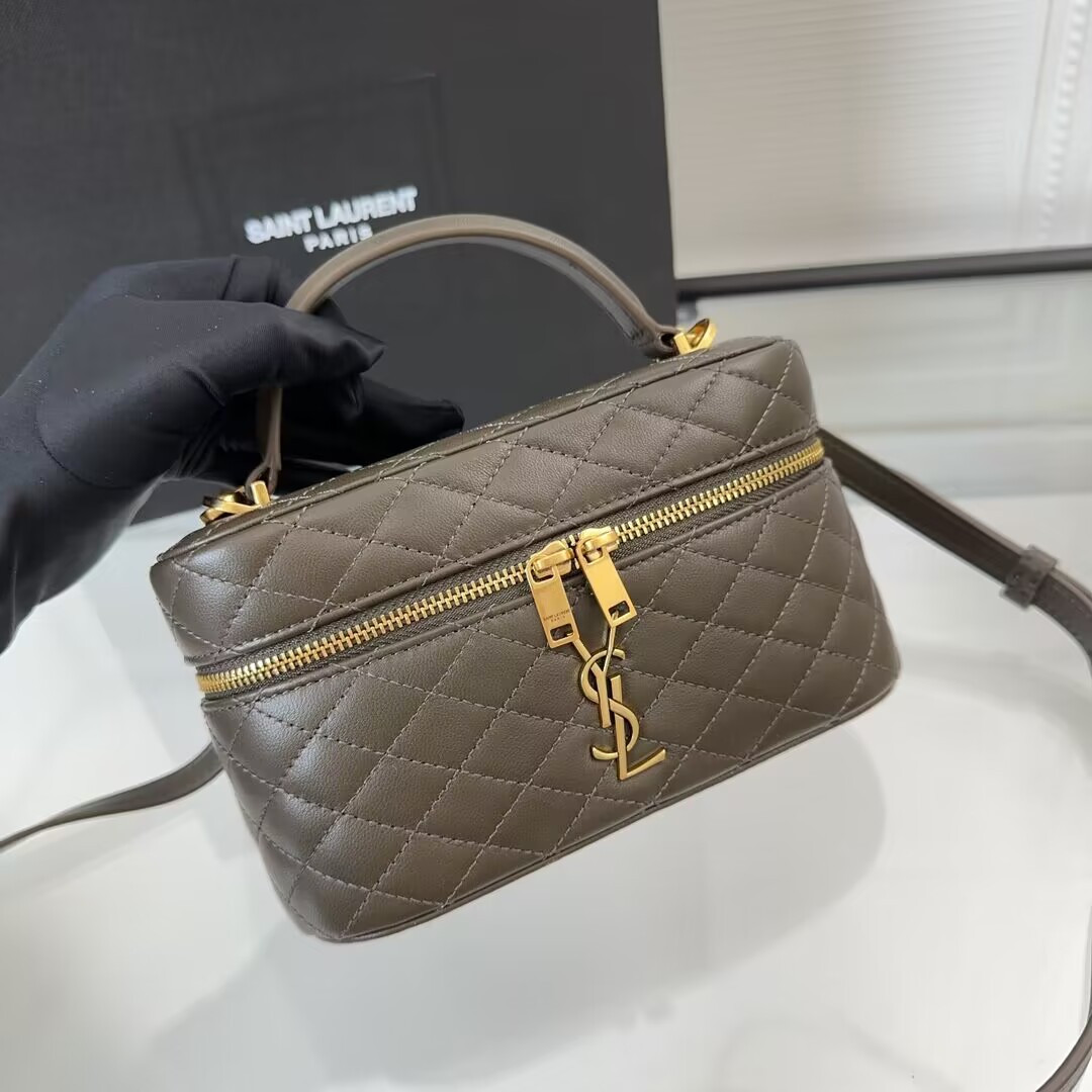 Y*L gaby vanity bag in lambskin 18 x 11 x 6.5 cm